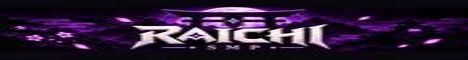 Raichi SMP server banner
