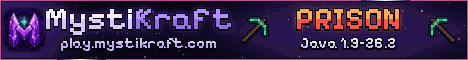 MystiKraft Prison  Minigames  SMP