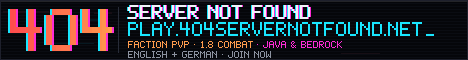 404 Server Not Found